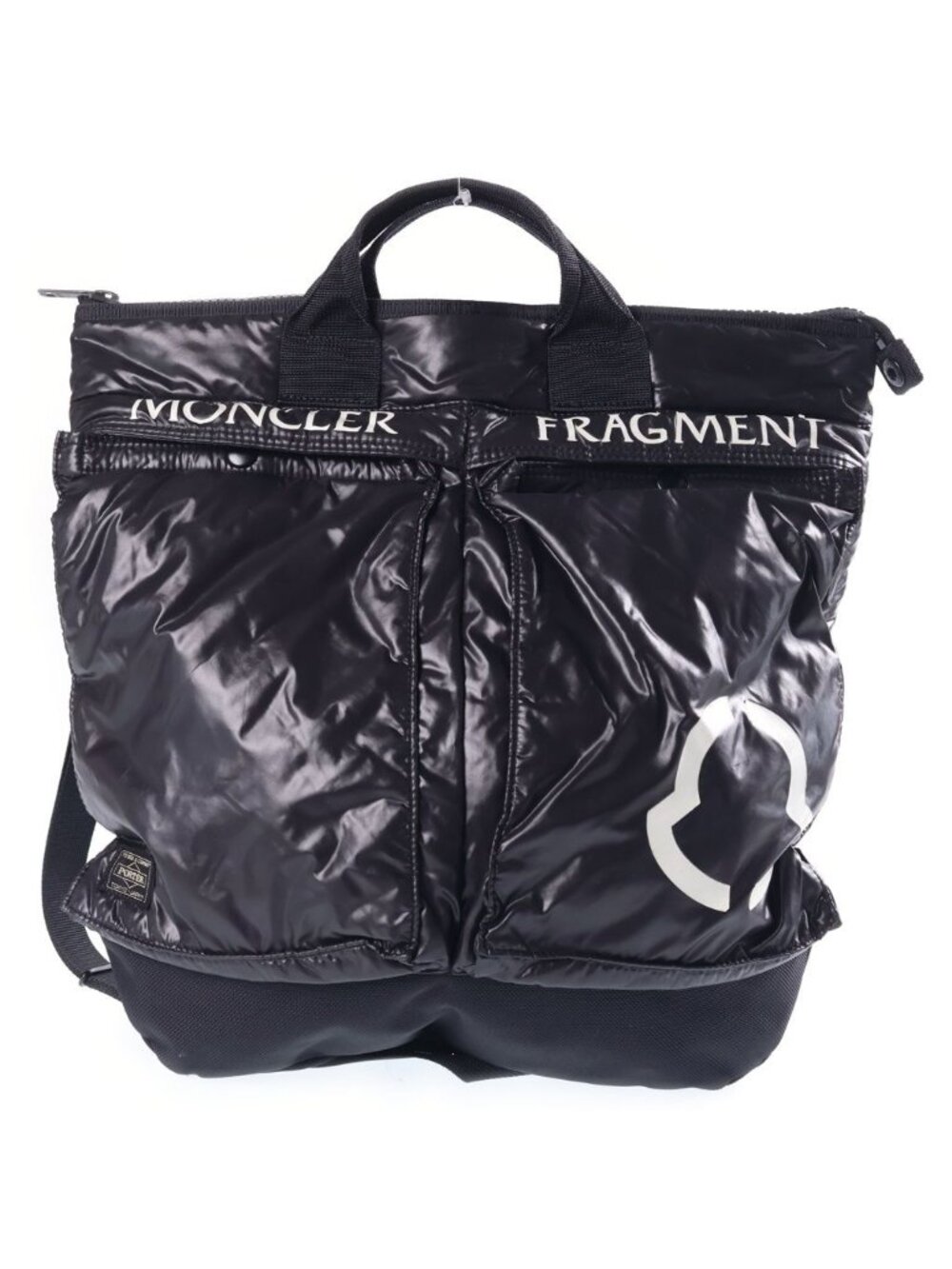 Moncler Genius Fragmentdesign Porter Fragment Design Helmet Bag Black